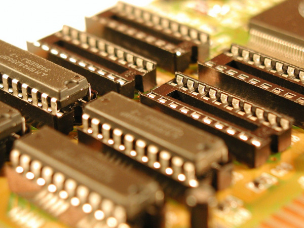 electrical components circuit board